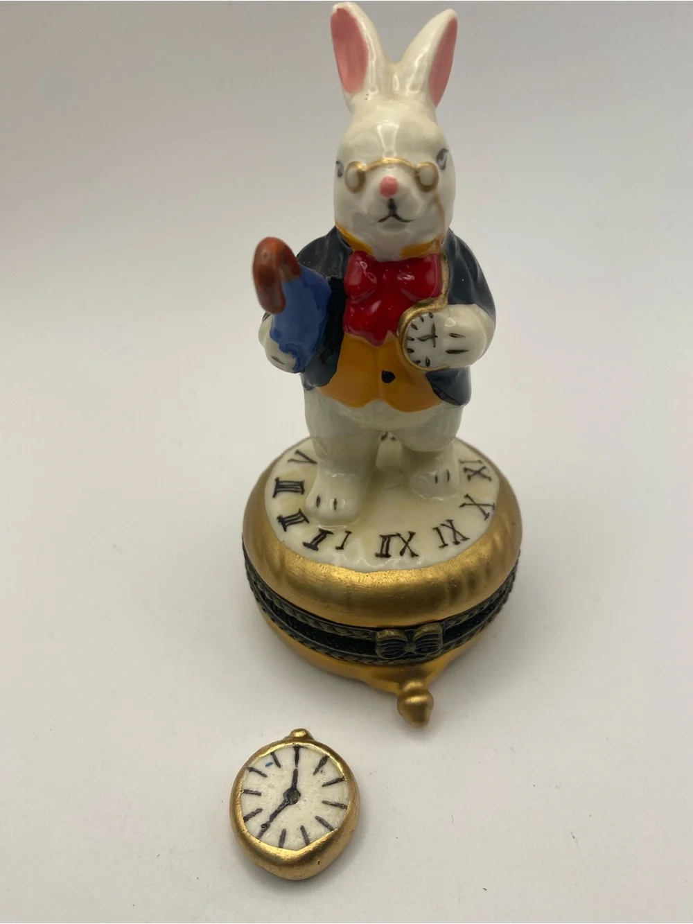 Alice in Wonderland Porcelain Trinket Box Set - Multicolor